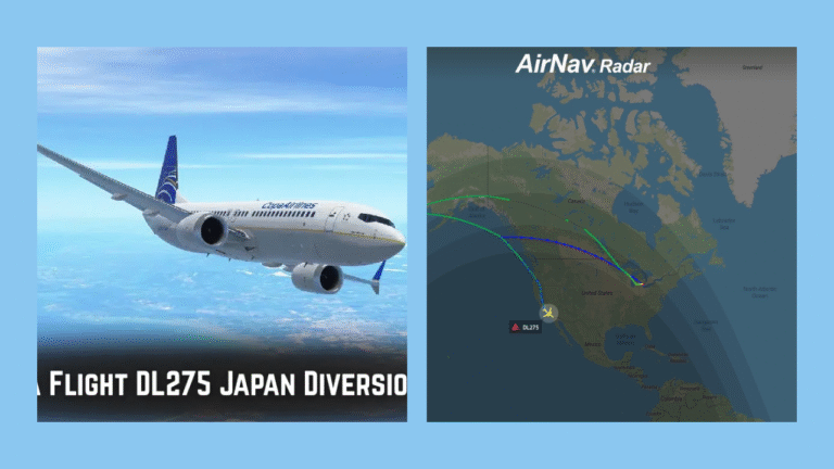 delta flight dl275 japan diversion lax