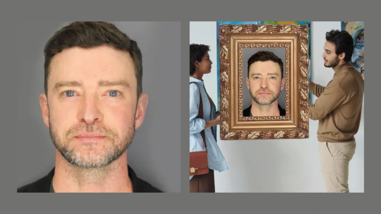 Justin Timberlake Mugshot